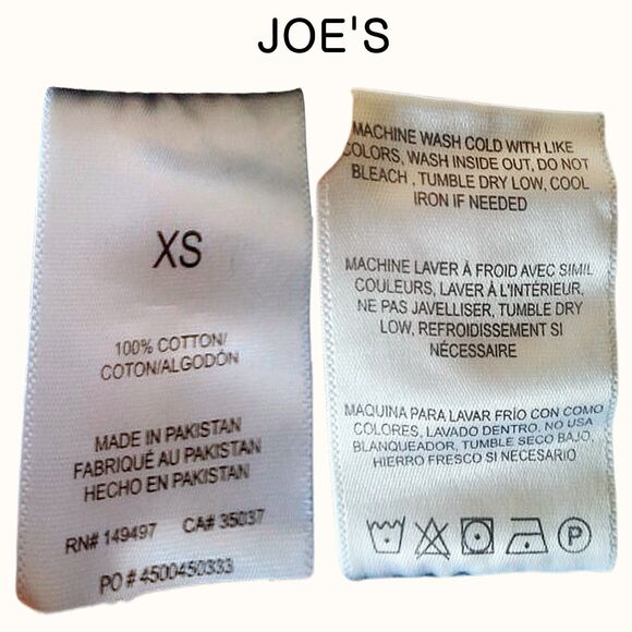 JOE'S NEW Oversize Rip/Distress Trucker Denim Jacket XS - Picture 11 of 12